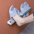 Étagère murale pour pantoufles de salle de bain – support suspendu sans perçage, gain de place, 1 pièce