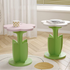 Table d’appoint Tournesol – design créatif en forme de pétales, style moderne et épuré pour salon, chambre ou balcon