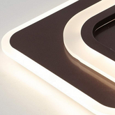 Plafonnier LED nordique avec capteur de mouvement PIR – détection automatique pour intérieur, salon, chambre ou entrée